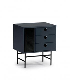 Mesita de noche industrial Punto