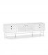 Mueble de Tv industrial Punto, blanco
