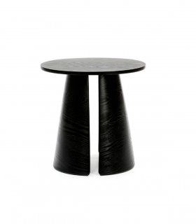 Mesa auxiliar moderno Cep, negro