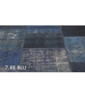 Alfombra Patchwork 13 Azul
