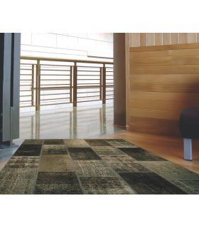 Alfombra Patchwork 12 Gris de Ámbar Muebles