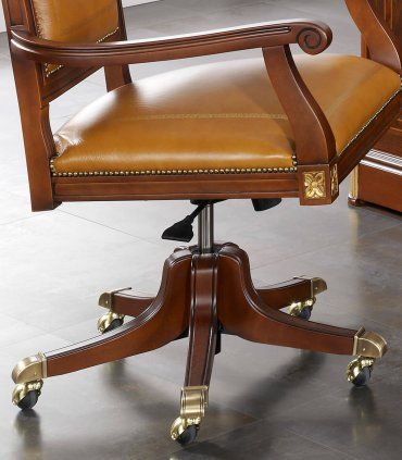 Sillón giratorio clásico Orfeo