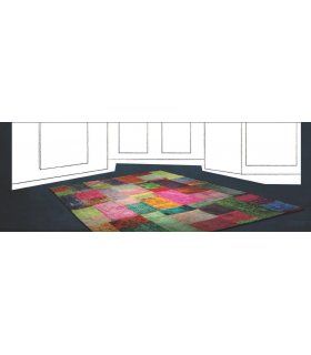 Alfombra Patchwork 8 Multicolor de Ámbar Muebles