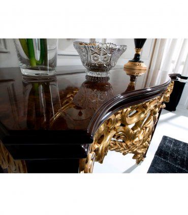 Consola clásica Kelpi de Muebles Mariner, detalle