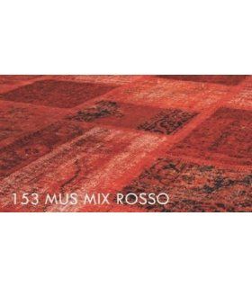 Alfombra Patchwork 3 Roja