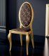 Silla Contemporánea 820, lacado en oro