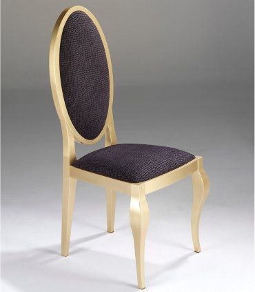 Silla Contemporánea 820, lacado en oro