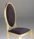 Silla Contemporánea 820, lacado en oro