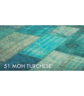 Alfombra Patchwork 1 Turquesa