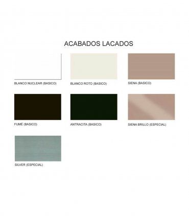 Acabados madera