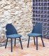 Silla moderna con brazos Uma en Ámbar Muebles