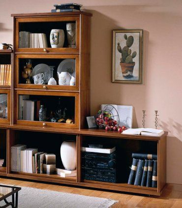Estantería modular colonial Murau, detalle
