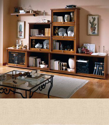 Estantería modular colonial Murau, salón