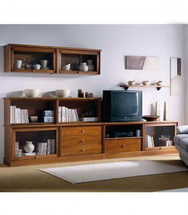 Modular TV salón colonial Melk, salón