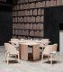 Mesa de comedor cuadrada Arq