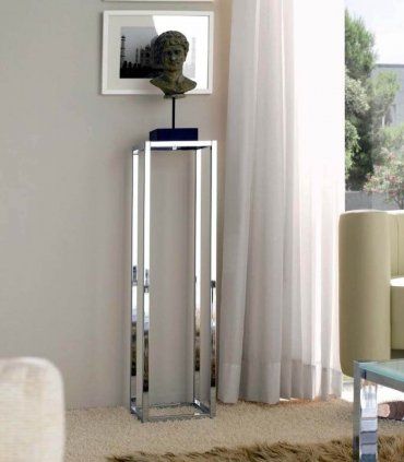 Pedestal moderno acero Eiros
