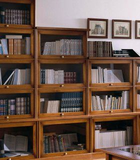 Librería colonial Sión, detalle