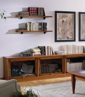 Modular salón TV colonial Solden, detalle
