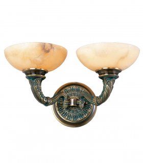 Aplique pared 2 luces 18156 de Mariner