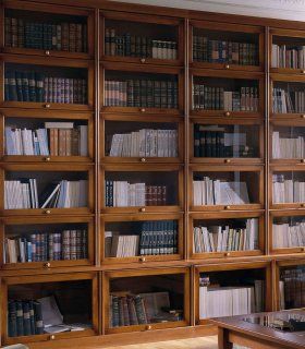 Librería modular colonial Adda, detalle