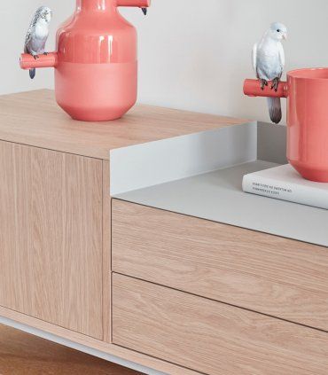 Mueble TV en roble Valley