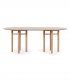 Mesa de comedor ovalada Junco