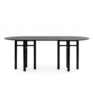 Mesa de comedor ovalada Junco