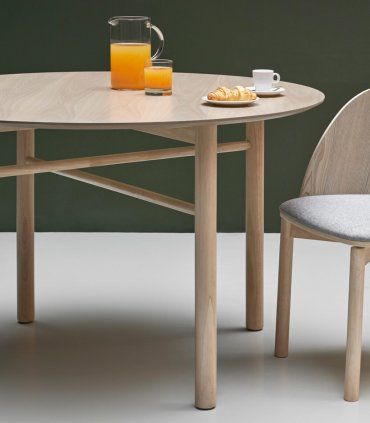 Mesa de comedor redonda Junco