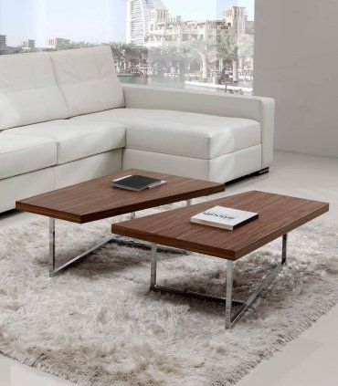 Mesa moderna de centro Jago nogal