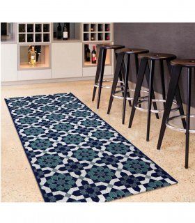 Alfombra de cocina Kitchen blue