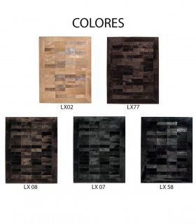 Alfombra piel Luxer, colores