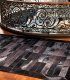 Alfombra patchwork de piel Luxer