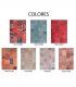Alfombra patchwork Antolian, colores