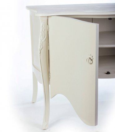 Aparador Vintage Blanco Charis, detalle