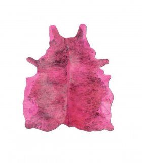 Alfombra rosa de piel Caribe