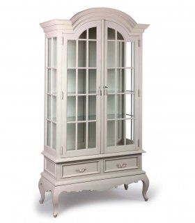 Vitrina Vintage Blanca Charis