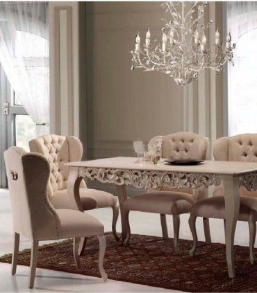 Silla Vintage Blanca Charis, comedor
