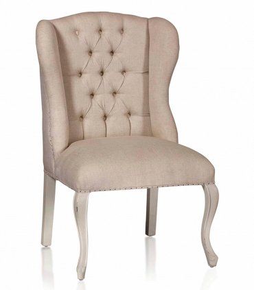 Silla Vintage Blanca Charis
