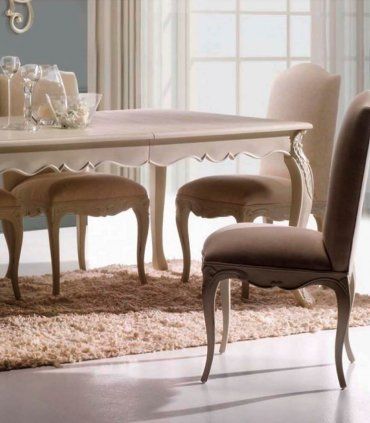 Comedor Vintage Blanco Sansa, detalle