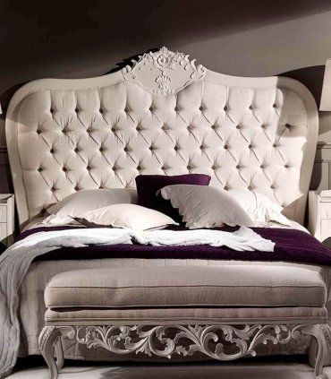 Cabecero Vintage Blanco Robert, detalle