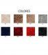 Muestras de colores a elegir