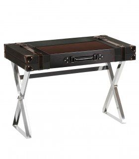 Mesa escritorio en piel Alexandra