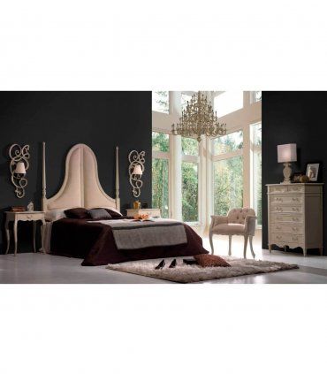 Mesita de Noche Vintage Lanister, dormitorio
