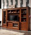 Mueble librería y Tv clásico Electra