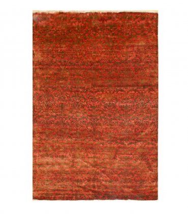 Alfombra de seda Damsk color 006