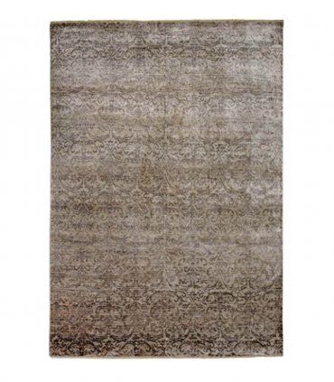 Alfombra de seda Damsk color 233