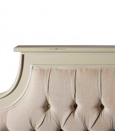 Cabecero Clásico Blanco Danerys, detalle