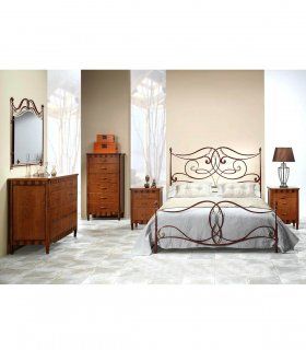 Cama de Forja Ross, dormitorio