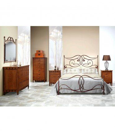 Cama de Forja Ross, dormitorio