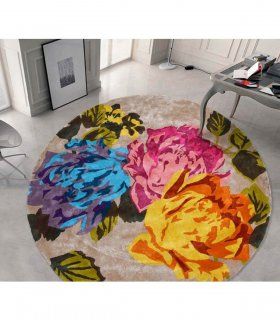 Alfombra clásica decorativa Fiori